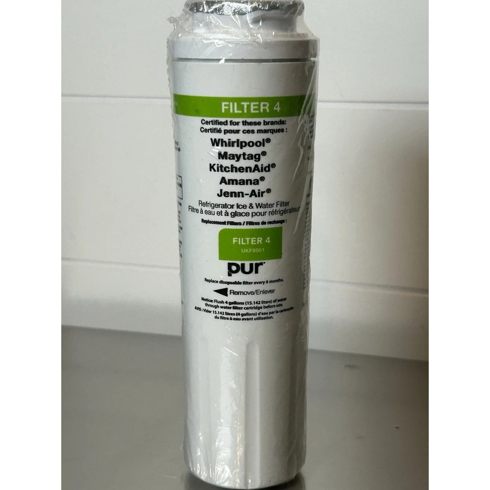 Pur Filter 4 UKF8001 Refrigerator Ice Water Filter‎ Whirlpool Maytag KitchenAid